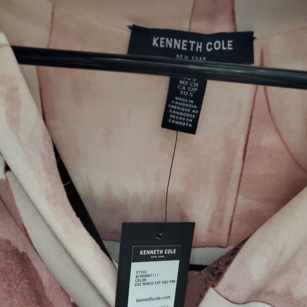 New with tags Kenneth Cole long sleeved blouse